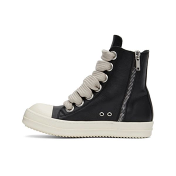 

2022ss luxury tpu sole wide big lace x runner boots punk rock street personalized casual botas, Black