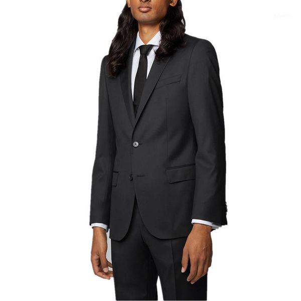 

tailored men's suits fashion slim fit casual men's suit two-piece suit blazer+ pants men pants suits custom made terno masculino1, White;black