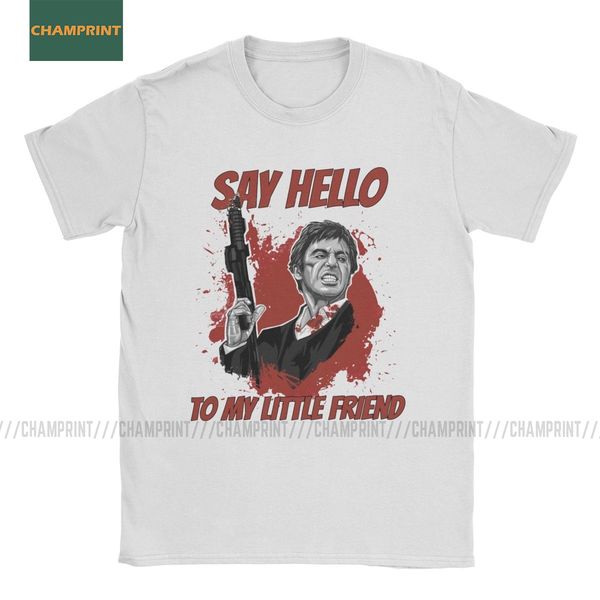 

funny scarface for tony montana movie big guns little friend al pacino short sleeve tees 6xl sport hooded sweatshirt hoodie men t shirt