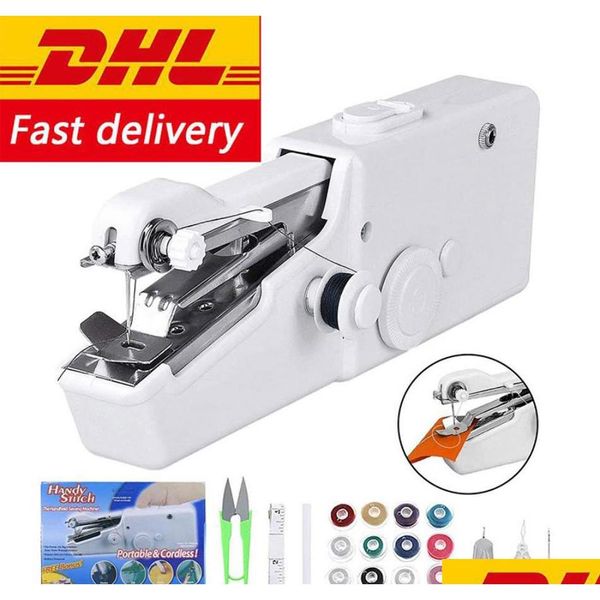 

in stock handy stitch handheld electric sewing machine mini portable home sewing quick table hand-held single stitch h qylvzz bdebaby