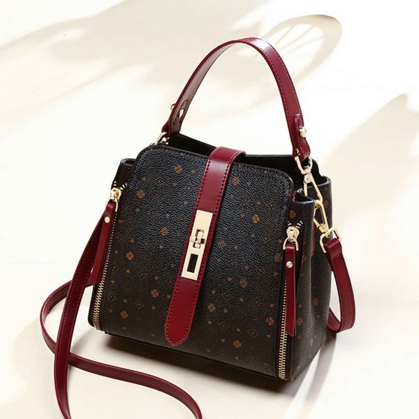 

small new 2019 messenger women's 2020 shoulder portable bucket bag fashion