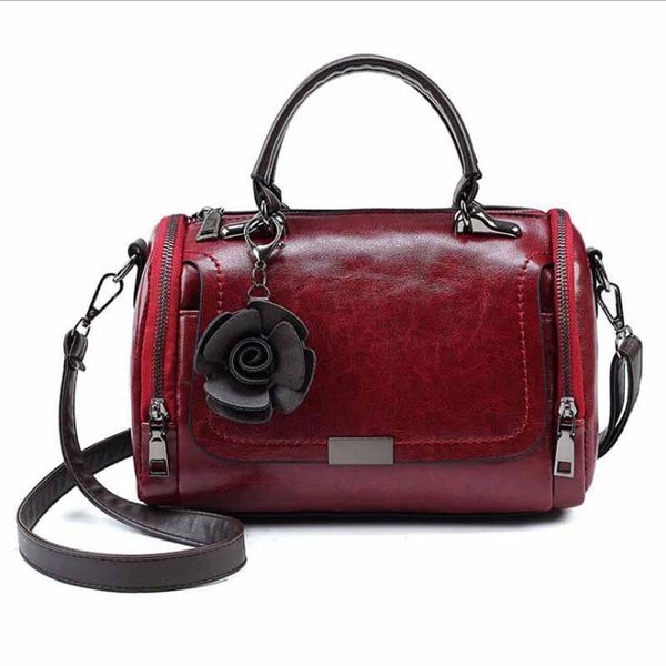 

урожай кожи женские сумки женские сумки посыльного totestassel конструктора crossbody мешок плеча бостон рук сумки горячая продажа