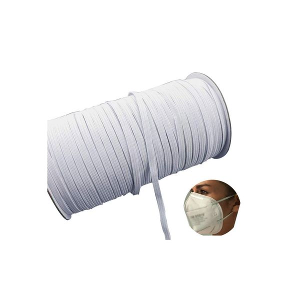 

diy braided elastic band cord knit band sewing 1 8 1 6 1 4in widely used for masks 109 ya qyldde ppshop01