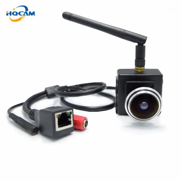 

hqcam 2.0megapixel wifi ip camera 1.78mm fisheye lens h-264 1080p wireless indoor smallest wifi ip network 180 degree fish eyes1