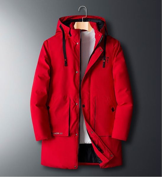 

2021 New Winter Jacket Men Warm Cotton Thick Male Coats RZM0, Black