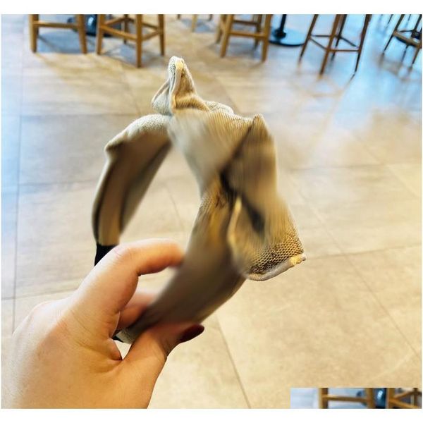 

brand knitted knotted headband luxury letters designer headbands beauty head printed headdress wide edge hair hoop jllvbk dayupshop, Silver