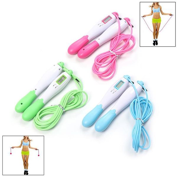 

jump ropes digital counting rope electronic calorie fitness wireless skipping set1