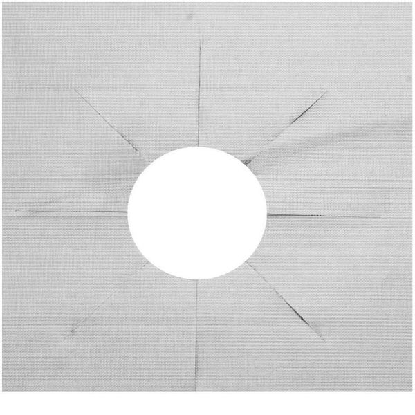 

6pcs reusable gas stove cover burner protector suitable to different gas stove hob liners pad for home kitch bbyxli
