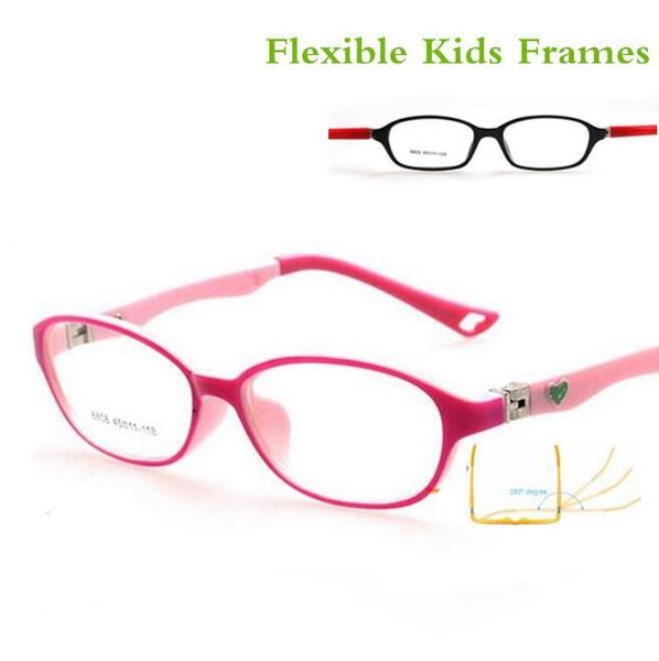 

sunglasses frames wholesale- fashion kid eyewear glasses children light for kids boys girls tr90 myopia optical amblyopia frame1, Silver