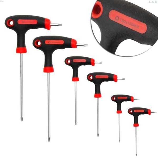 

t-handle grip torx & hex allen key screwdriver driver tool t10/15/20/25/30/40 l29k