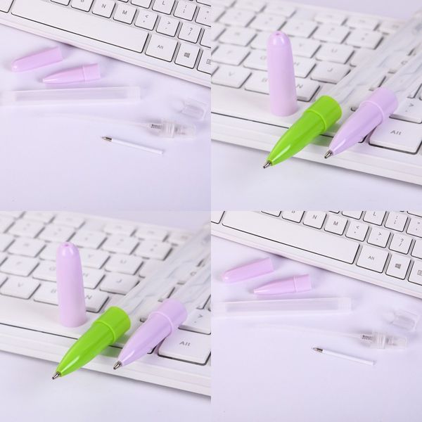 

plastic empty spray pen 7ml macaroon color plastic fashion school storage bottle portable fillable kid pens new arrival 0 75xc g2