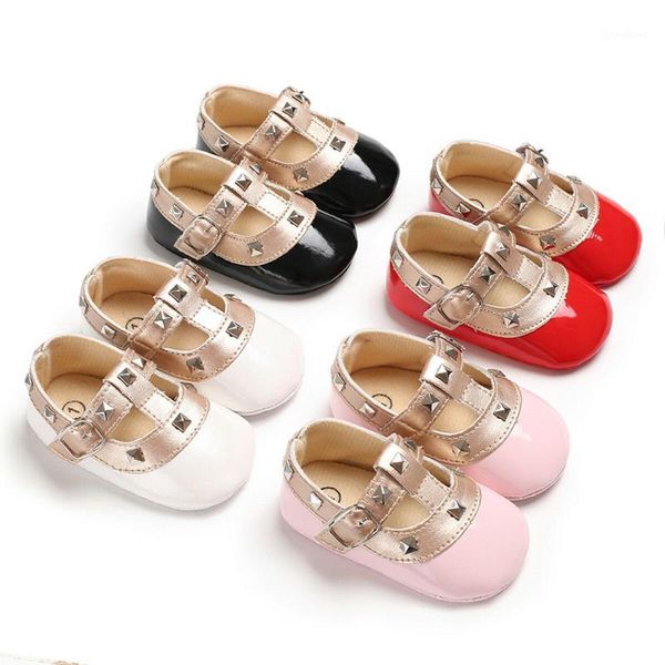 

newborn baby girls bow princess shoes anti-slip soft sole crib first walker training shoes prewalker booties children1