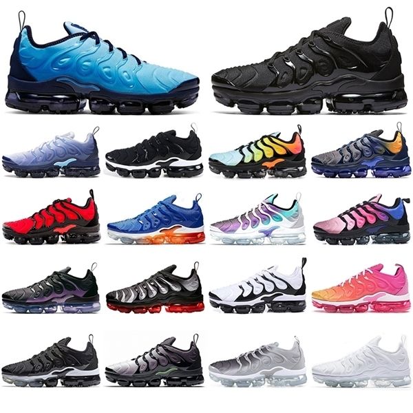 

tn running shoes for men women chaussures triple black white be ture hyper violet light current blue mens trainer outdoor sports sneaker