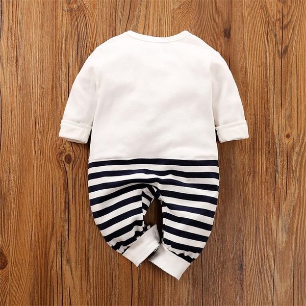 

patpat spring and autumn casual cotton newborn clothing crawling suit cute elephant pattern jumpsuit for baby boy and baby girl y200320, Blue