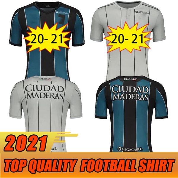 

querÃ©taro f.c. soccer jerseys home blue 20 21 mexico league soccer shirts away white customized men football uniforms, Black;yellow