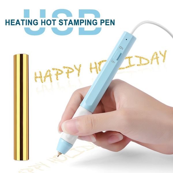 

1.5mm/0.8mm heating stamping pen set to add shining handwritten sentiments and glimmering accent to your projects craft 2020 1019
