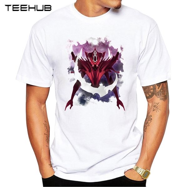 

teehub men's fashion horror spectres printed t-shirt short sleeve novelty o-neck design cool tee sport hooded sweatshirt hoodie
