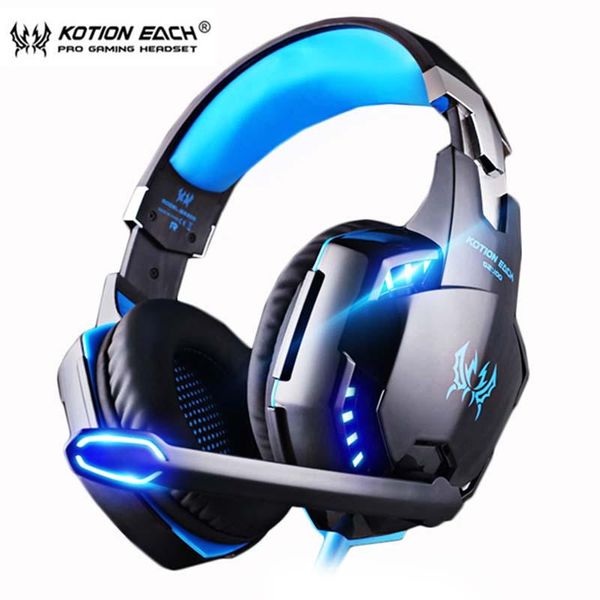 

kotion each ps4 gaming headset deep bass stereo casque wired game earphones gaming headphones with microphone for ps4 pc laptop