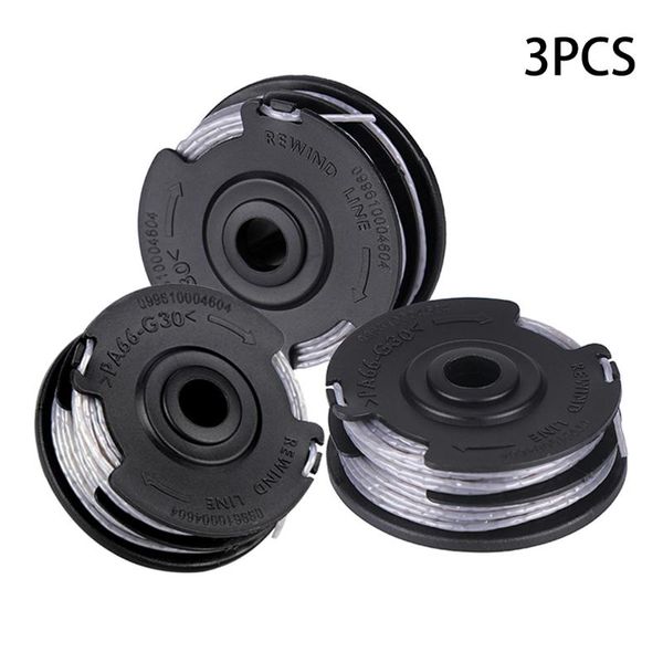

for greenworks .065-inch gray dual line string trimmer replacement spool 29242 garden yard accessories