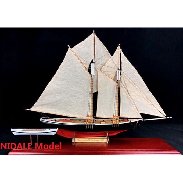 

new version hobby ship benjamin w.latham 1902 sailboat model kits include english instruction