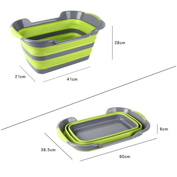 

folding baby bathtub pet bath tubs baby shower portable sile non-slip cat dog bath tubs newborn supplies bathroom ac sqcjmr