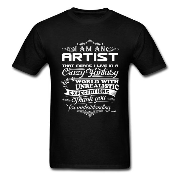 

tees i am an artist father day family printed round collar retro vintage tees custom gift sport hooded sweatshirt hoodie men t shirt