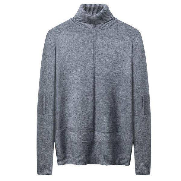 

men's sweaters varsanol turtleneck men cube knitted sweater for winter warm pullover male clothing oversized fashion, White;black