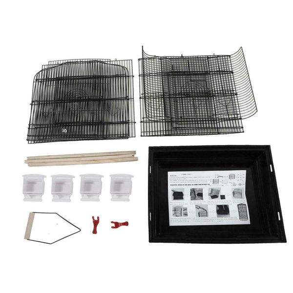 

37" bird parrot cage canary parakeet cockatiel fin qylfqw yh_pack