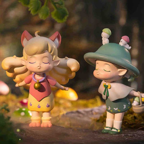 

89473 elf mountain and sea fairy tale seri blind box girl cute hand made animal doll decoration gift