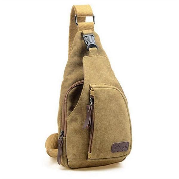 

local stock men canvas bag waist packs pack travel hiking cross body messenger shoulder sling chest