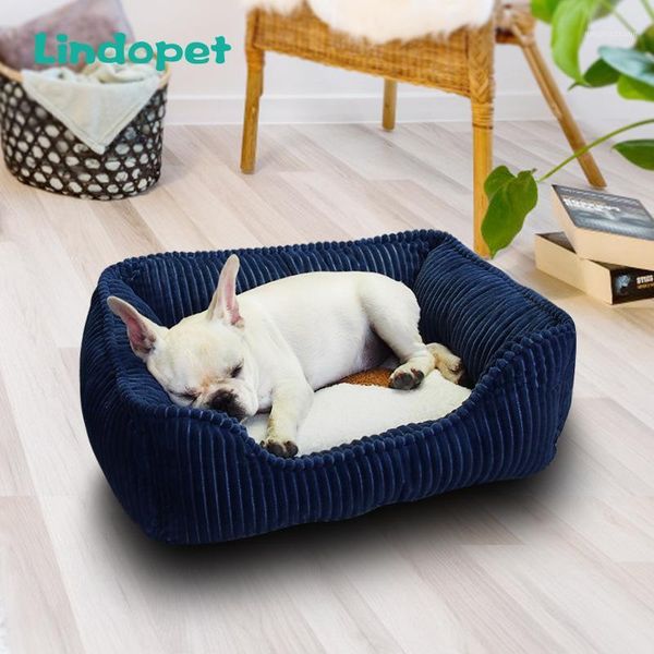 

small medium pet dog bed hondenmand for large dogs corduroy1