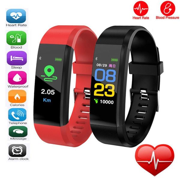 

digital women's sports watch, smart wristband, heart rate and blood prsure monitoring, waterproof, brand new