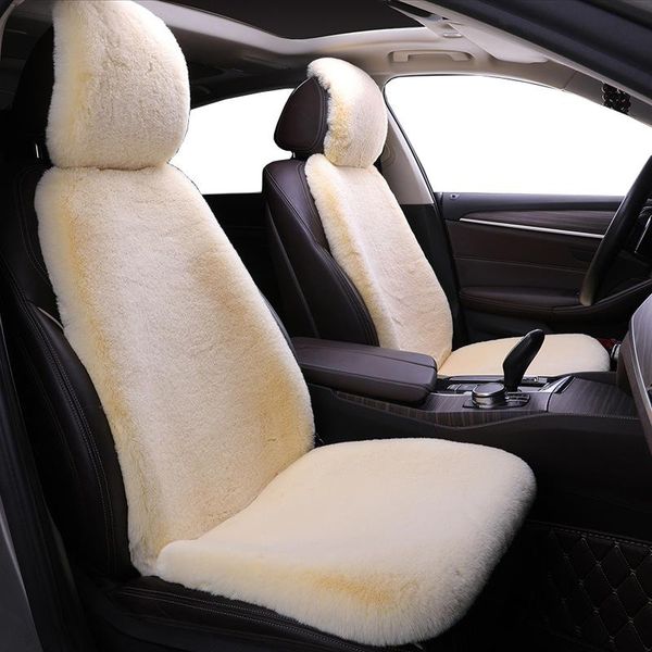 

car seat supplies winter heating wool cashmere back full set car seat covers sit cover cover autostoelhoezen