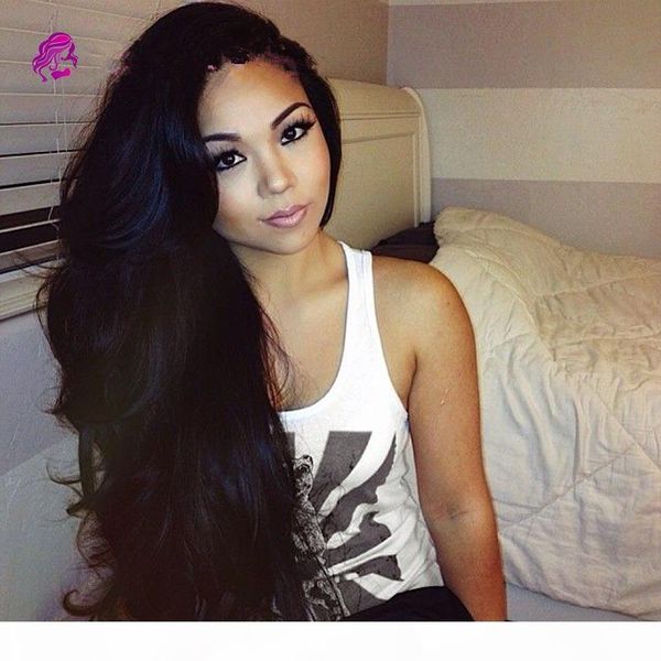 

brazilian lace front wig 150 heavy density body wave lace front human hair wigs for black women with adjustable straps in stock, Black;brown