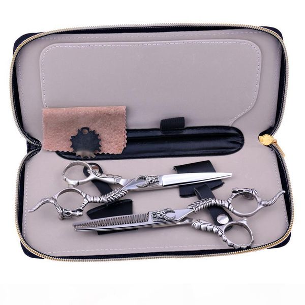 

6" bull inflexible hair scissors barber thinning shears hairstylist japanese hairdressing scissors for hairdresser coiffure