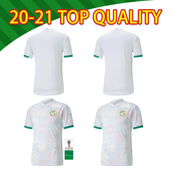 

2020 2021 senegal football shirt player version national football mane koulibaly gueye kouyate sarr homme maillot de foot football uniforms, Black;yellow