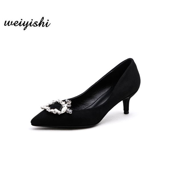 

women new fashion shoes. lady shoes, weiyishi brand 021 1007, Black;white