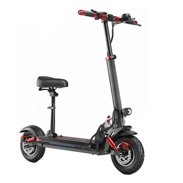 

new electric scooters adults two wheels electric scooters max speed 45km/h 48v 1200w foldable off road e scooter bike