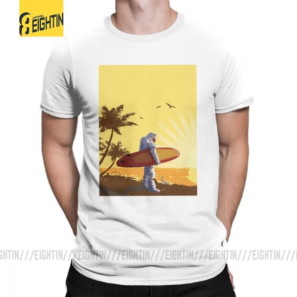 

man astronaut surfer t-shirts simple style crew neck short sleeves clothes tee shirt comfortable t shirt sport hooded sweatshirt hoodie