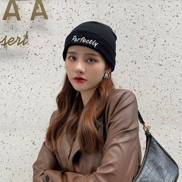 

new fashion men's beanie winter knit hat boy skullcap sailor cap cuffs retro navy short hat solid color autumn warm cap, Blue;gray