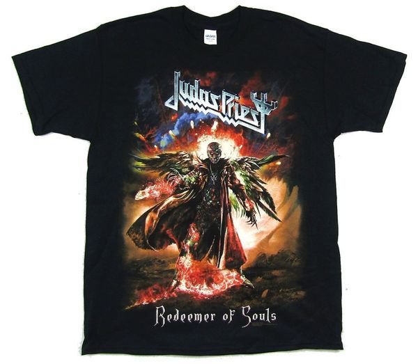 

judas priest redeemer of souls full color world tour black t shirt new official sport hooded sweatshirt hoodie