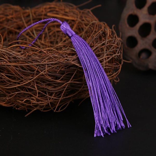 

50шт многоцветный полиэстер декоративные тазоны diy ювелирные изделия занавес одежды декоративные аксессуары ключ сумка подвеска ремесло таз