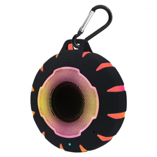 

portable waterproof wireless bluetooth speaker rechargeable led luminous super bass1