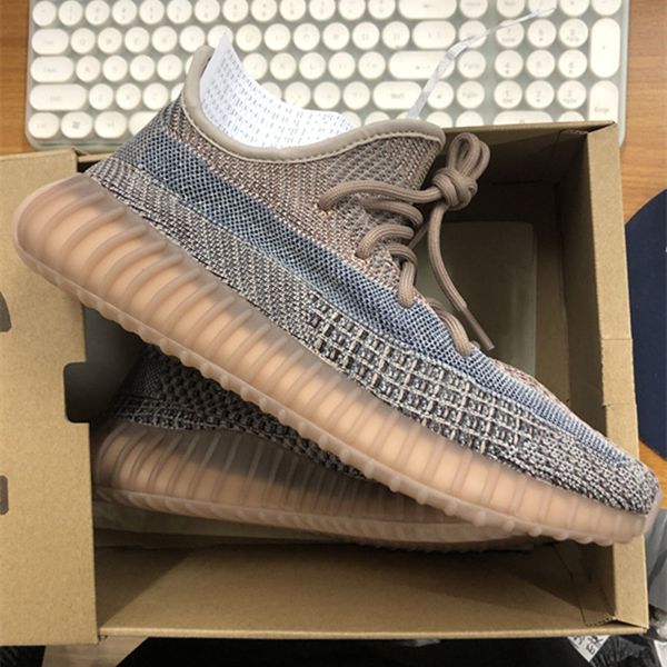 

new kanye west sneaker yecher fade carbon abez israfil sulfer reflective eliada cinder desert sage marsh clay men women running shoes