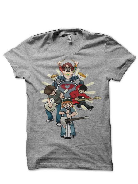 

fall out boy серый меланж балахон дизайнеров футболки толстовка