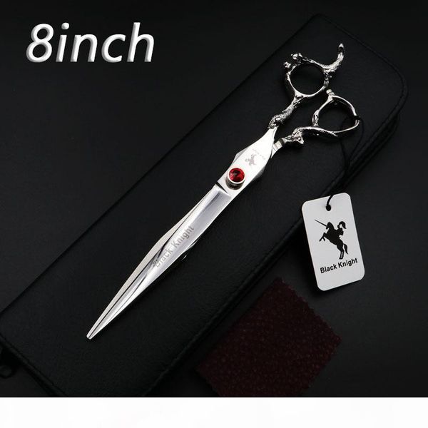 

8 inch hair cutting scissors salon barber professional hairdressing scissors pet dog grooming shears human & dogs & cats
