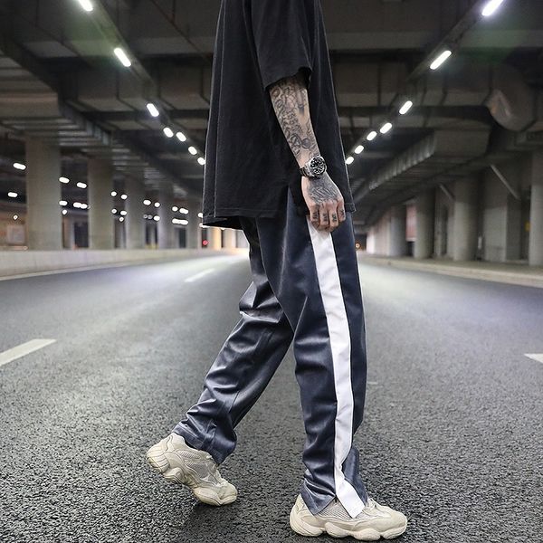 

oem for men dropshipping streetwear stock mens velvet stylish track pants
