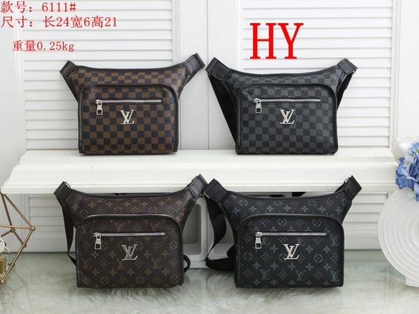 

#13;louis shoulder bags vuitton men luxury designer bags casual male chestbag fanny pack lv briefcase 6111