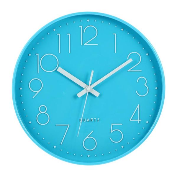

wall clocks creative mute large clock home living room decor battery powered