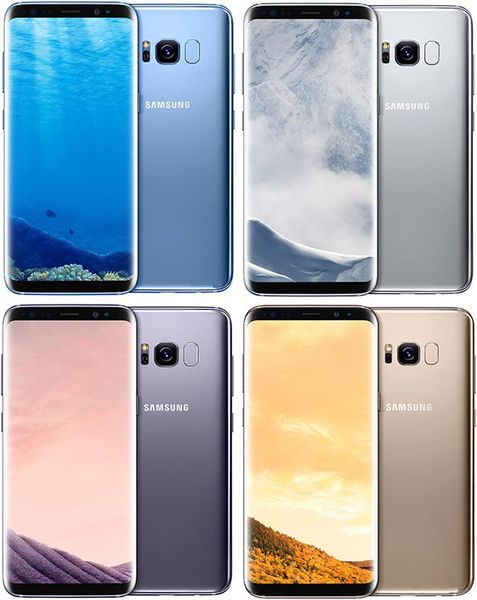 

original samsung galaxy s8 s8 plus unlocked 4g lte single sim android mobile phone octa core 5.8" 12mp+8mp ram 4gb rom 64gb cellphone